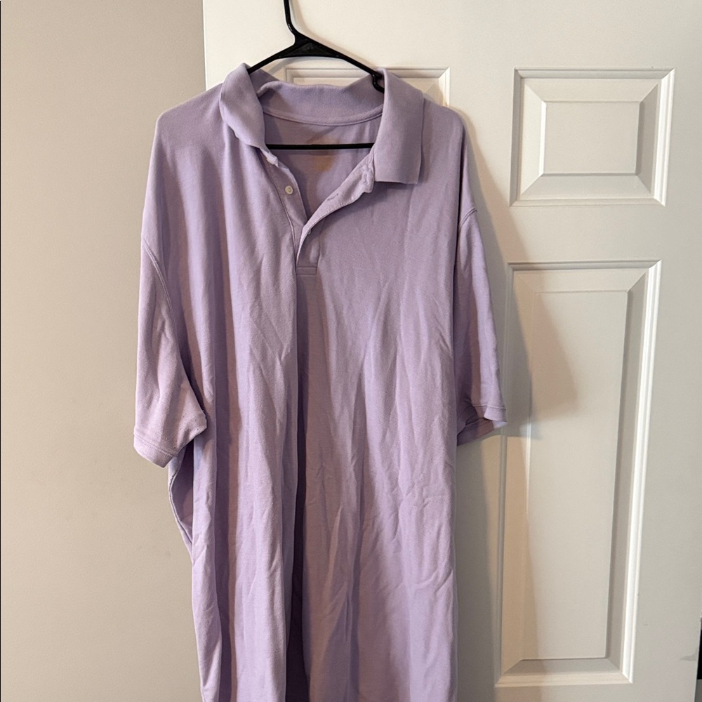 The Foundry Supply Co. Light Purple Polo Shirt